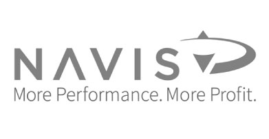 Logo that reads 'NAVIS More Performance More Profit'