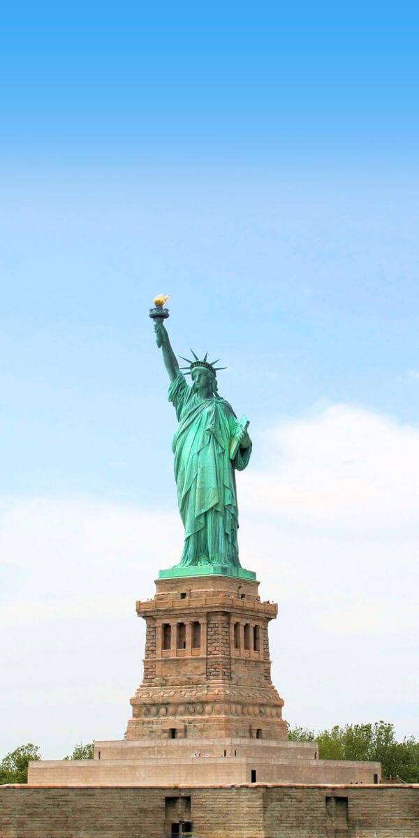 Statue of Liberty For Social Media Hashtag Campaign