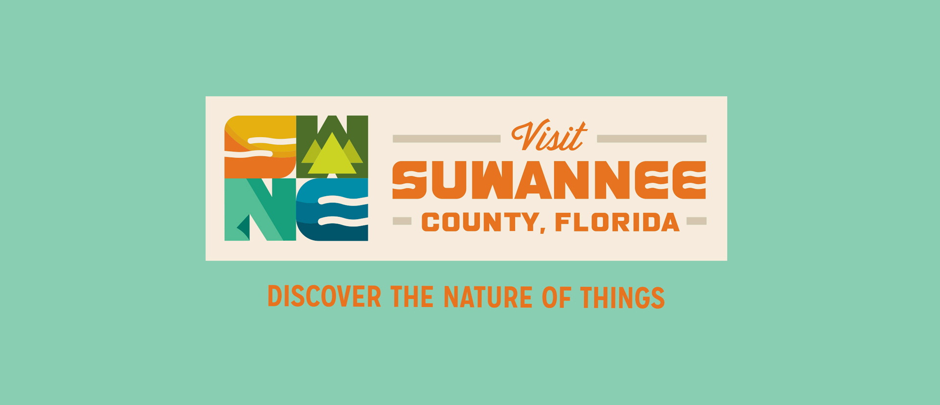 Suwannee County Florida logo design